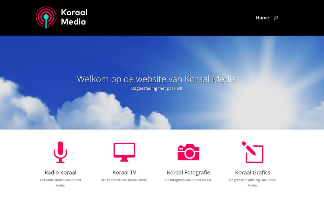 Nieuwe website online